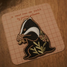 Load image into Gallery viewer, Badger Iron-On Patch
