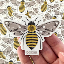 Load image into Gallery viewer, Bumblebee Sticker by Gingiber
