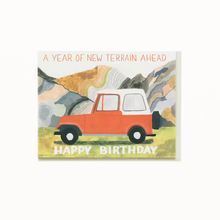 Load image into Gallery viewer, Year Of New Terrain Birthday Card
