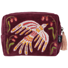 Load image into Gallery viewer, Plume Embroidered Pouch
