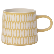 Load image into Gallery viewer, Ochre Imprint Stoneware Mug
