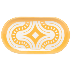 Pilipala Yellow Imprint Trinket Tray