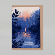 Load image into Gallery viewer, Sending You Love and Light Greeting Card
