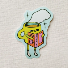 Load image into Gallery viewer, How To Be Cozy Sticker By Mckeen
