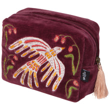 Load image into Gallery viewer, Plume Embroidered Pouch
