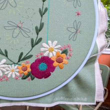 Load image into Gallery viewer, Fireflies Embroidery Kit
