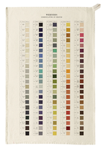 Load image into Gallery viewer, Werner's Nomenclature of Colours Organic Cotton Tea Towel
