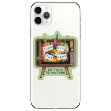 Load image into Gallery viewer, Go Talk To Nature Vinyl Sticker

