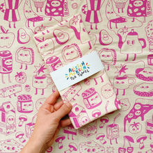 Load image into Gallery viewer, Food Friends Tea Towel By Mckeen
