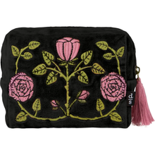 Load image into Gallery viewer, Rose Briar Embroidered Pouch
