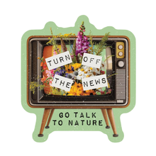 Load image into Gallery viewer, Go Talk To Nature Vinyl Sticker
