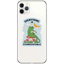 Load image into Gallery viewer, Everything Is Figureoutable Frog Vinyl Sticker
