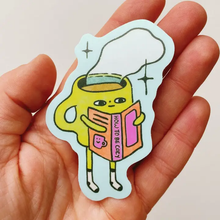 Load image into Gallery viewer, How To Be Cozy Sticker By Mckeen
