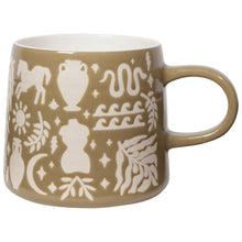 Load image into Gallery viewer, Olympus Green Imprint Stoneware Mug
