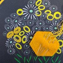 Load image into Gallery viewer, The More The Merrier Floral Embroidery Kit
