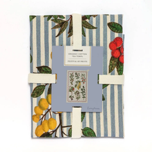 Load image into Gallery viewer, Festival Of Fruits Organic Cotton Tea Towel
