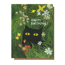 Load image into Gallery viewer, Flower Kitty Happy Birthday Card By Esme

