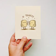 Load image into Gallery viewer, Toast Card By Mckeen
