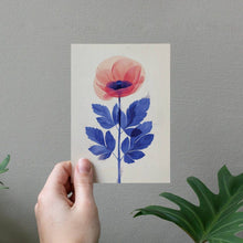 Load image into Gallery viewer, Wild Poppy Greeting Card
