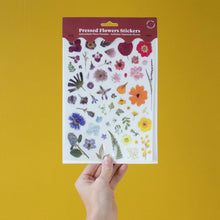 Load image into Gallery viewer, Pressed Flowers Sticker Sheet
