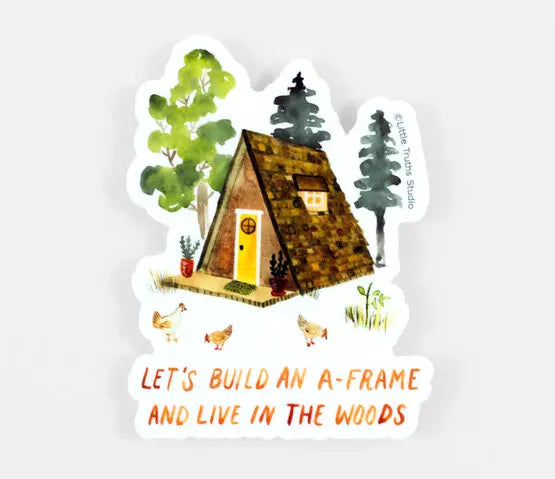 A-Frame Sticker